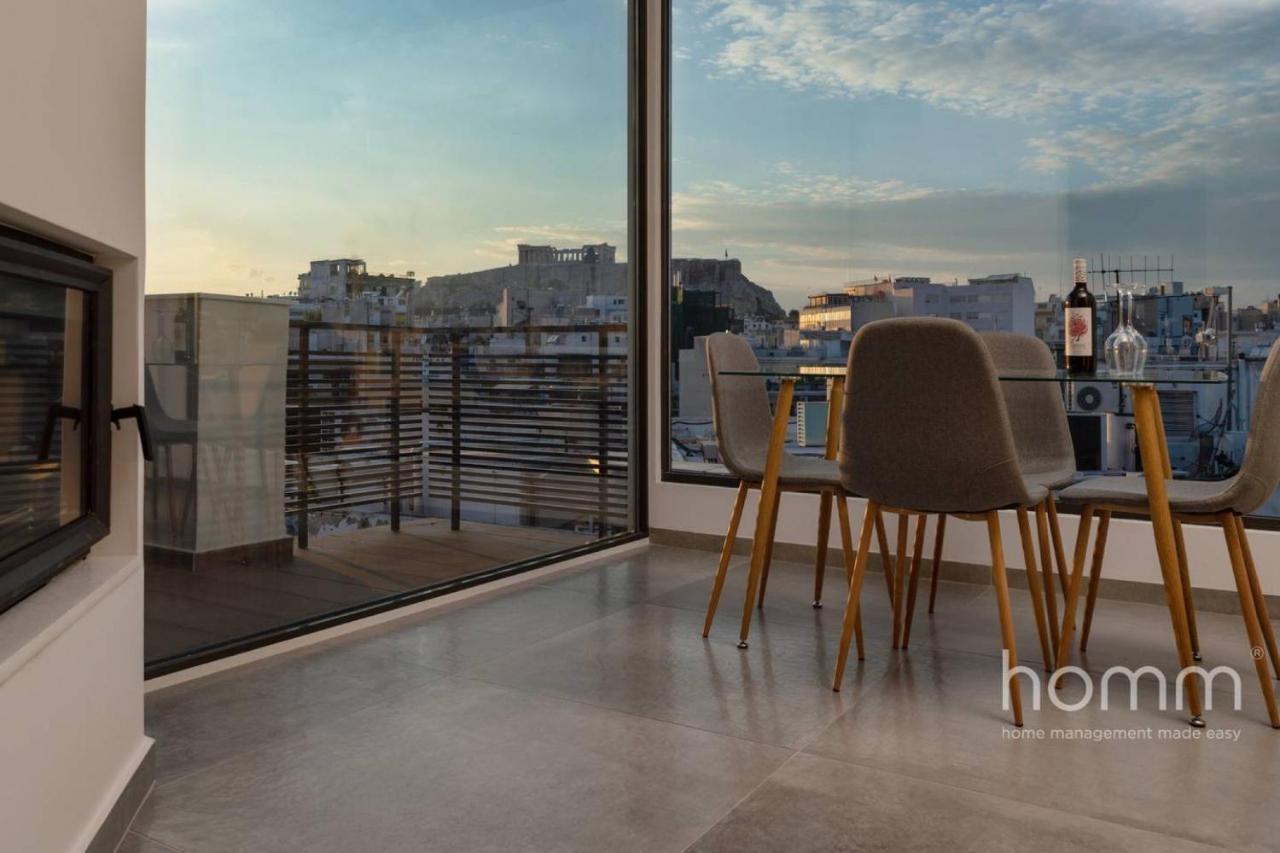 59M² Homm Loft- Penthouse With Acropolis View,2Ppl Daire Atina Dış mekan fotoğraf