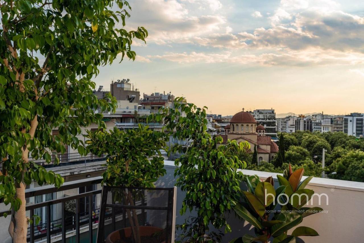 59M² Homm Loft- Penthouse With Acropolis View,2Ppl Daire Atina Dış mekan fotoğraf