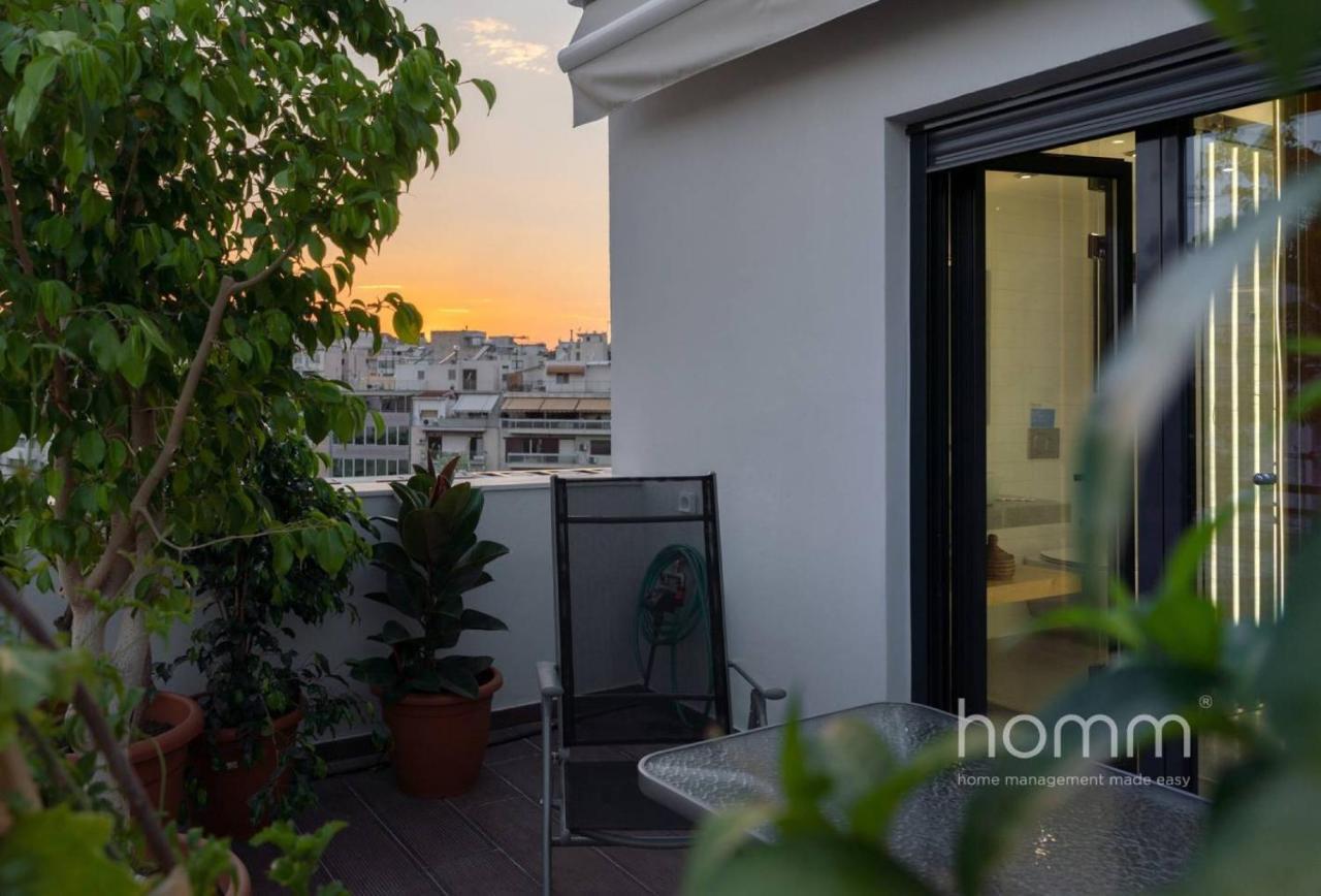59M² Homm Loft- Penthouse With Acropolis View,2Ppl Daire Atina Dış mekan fotoğraf